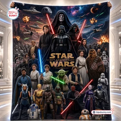 Star Wars 50th Anniversary Cosmic Blanket