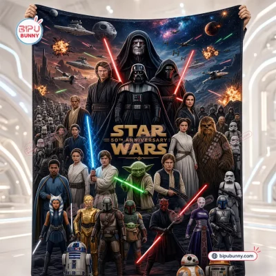 Star Wars 50th Anniversary Cosmic Blanket