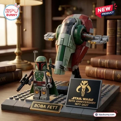 Star Wars Boba Fett Slave I Building Brick Set