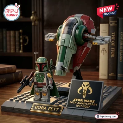 Star Wars Boba Fett Slave I Building Brick Set