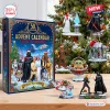 Front view of the Star Wars Galactic 50th Anniversary Advent Calendar box with collectible figurines.
