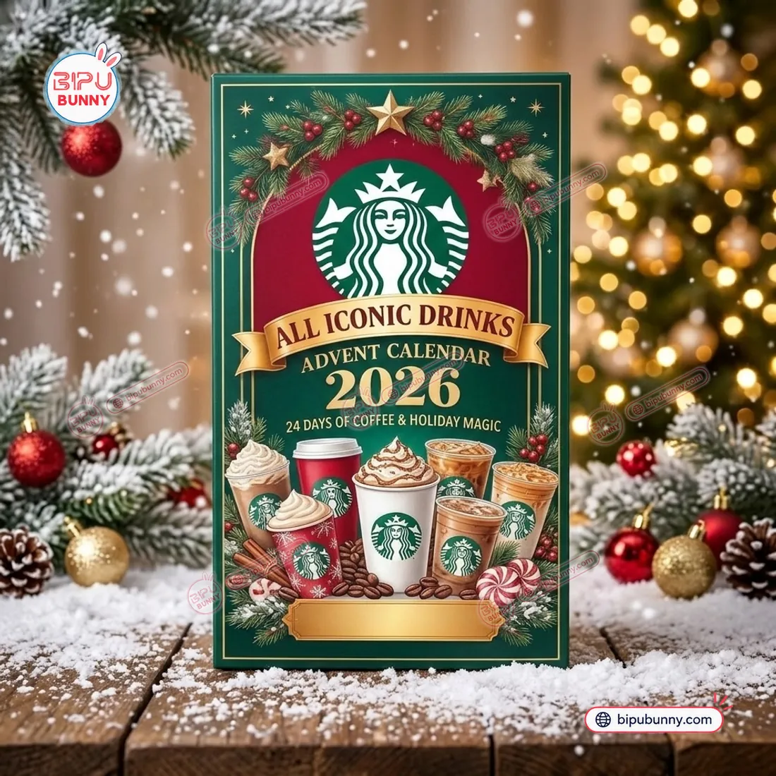 Starbucks Holiday & Iconic Drinks Advent Calendar 2026 Starbucks Holiday & Iconic Drinks Advent Calendar 2026
