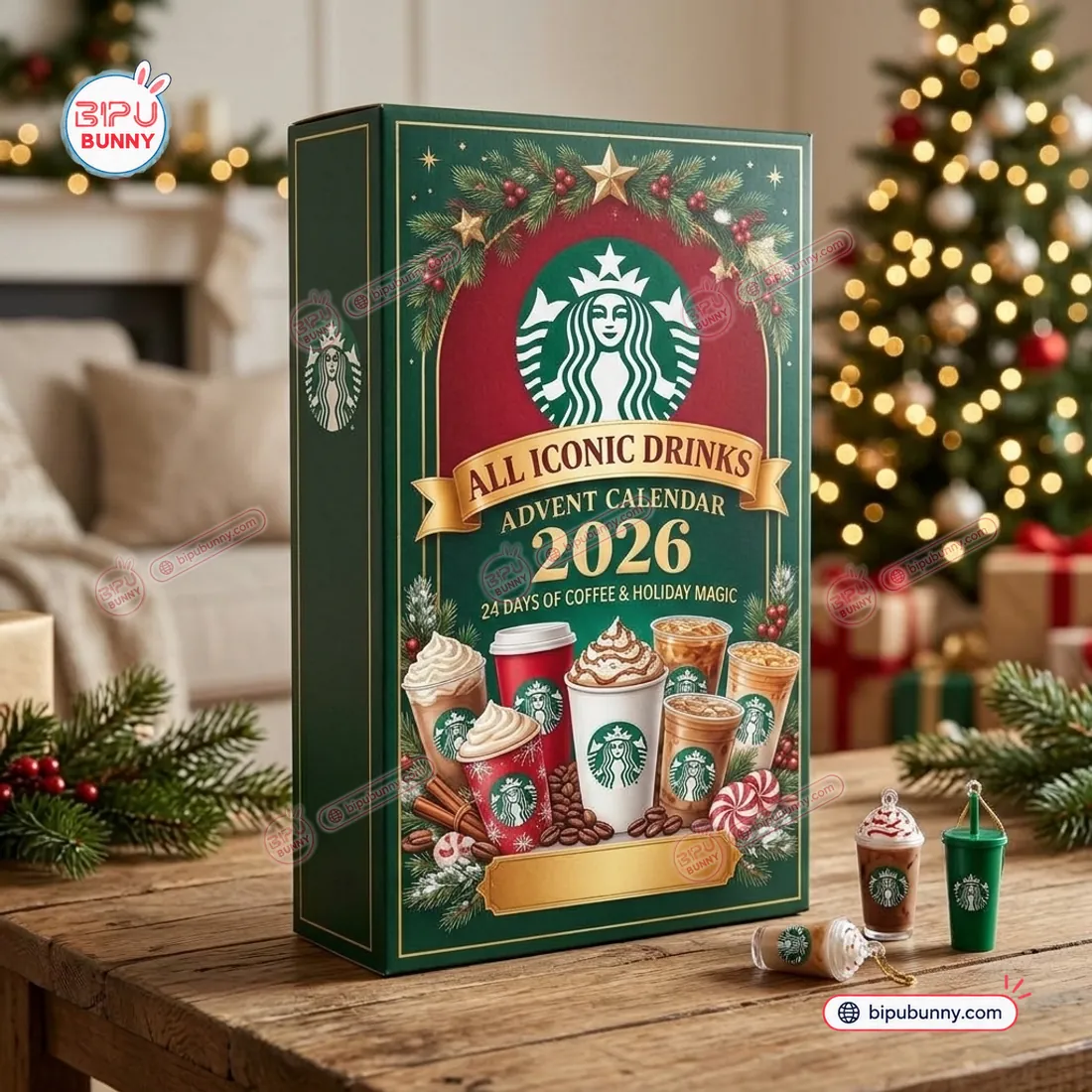 Starbucks Holiday & Iconic Drinks Advent Calendar 2026 Starbucks Holiday & Iconic Drinks Advent Calendar 2026