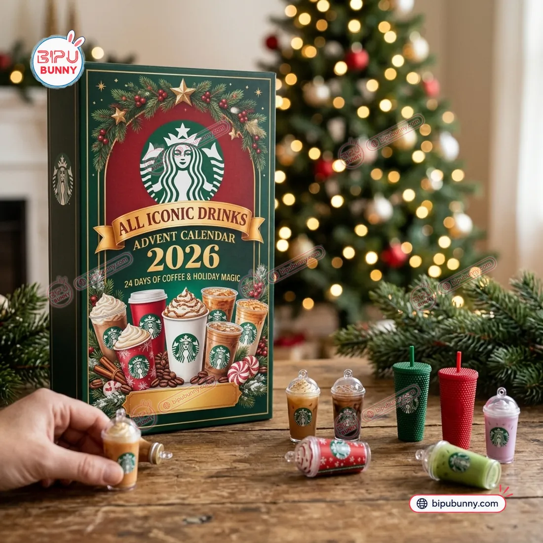 Starbucks Holiday & Iconic Drinks Advent Calendar 2026 Starbucks Holiday & Iconic Drinks Advent Calendar 2026