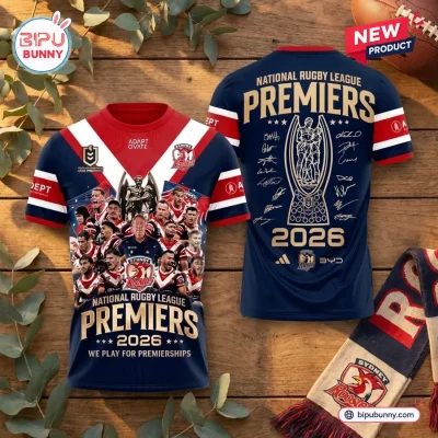 Sydney Roosters 2026 NRL Premiership Shirt