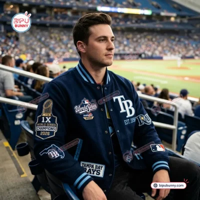Tampa Bay Rays 2026 World Series Baseball Jacket
