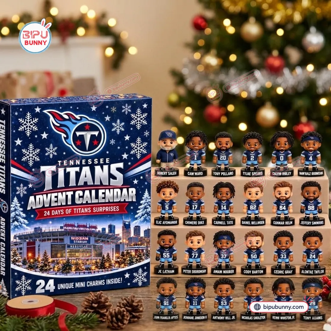Tennessee Titans Advent Calendar Christmas Countdown Tennessee Titans Advent Calendar Christmas Countdown