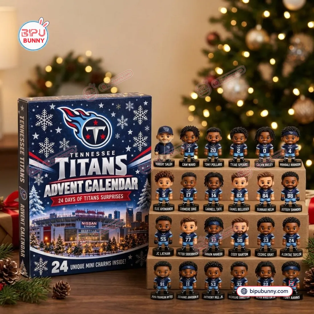 Tennessee Titans Advent Calendar Christmas Countdown Tennessee Titans Advent Calendar Christmas Countdown