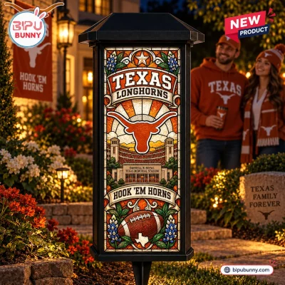Texas Longhorns Stadium Solar Garden Light