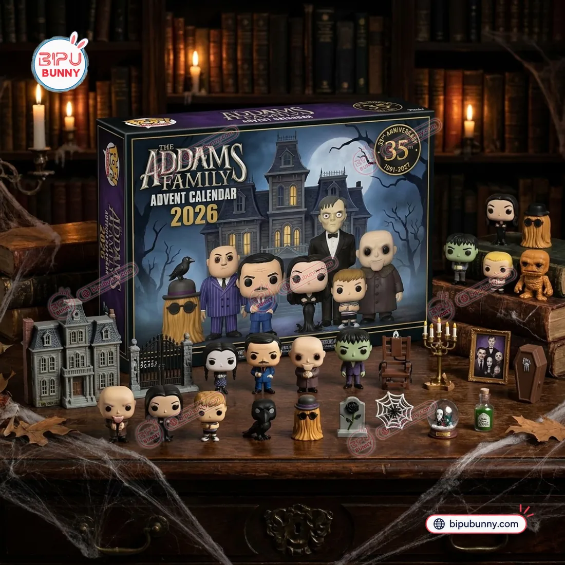 The Addams Family 35th Anniversary Advent Calendar The Addams Family 35th Anniversary Advent Calendar