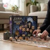 Front view of The Addams Family 35th Anniversary Advent Calendar box with figures displayed on a rug.