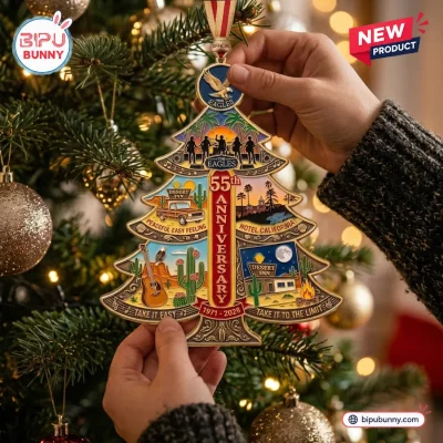 The Eagles 55th Anniversary Christmas Ornament