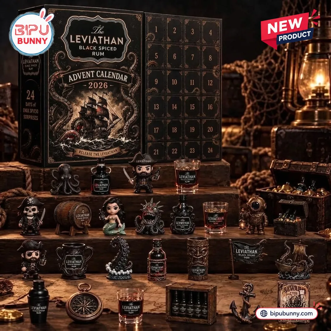 The Leviathan Black Spiced Rum 2026 Advent Calendar The Leviathan Black Spiced Rum 2026 Advent Calendar