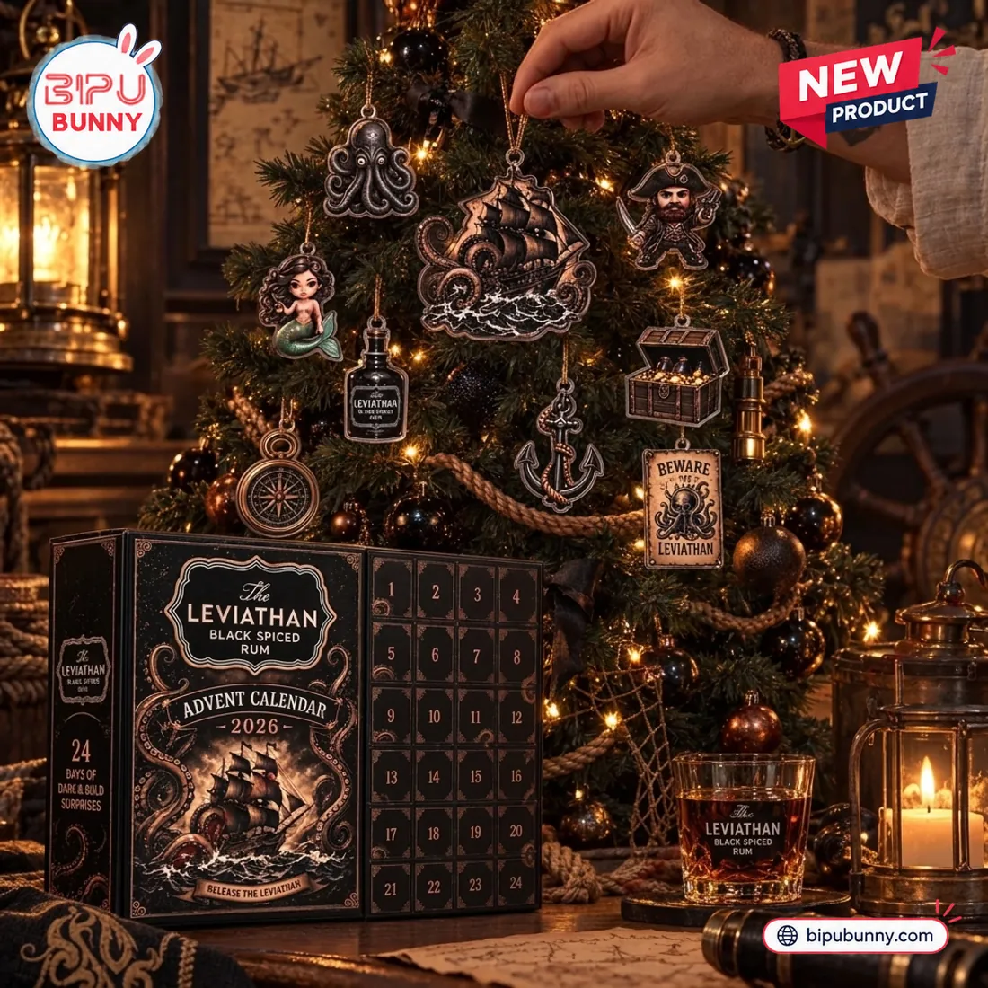 The Leviathan Black Spiced Rum 2026 Advent Calendar The Leviathan Black Spiced Rum 2026 Advent Calendar