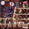 Front view of The Nightmare Before Christmas Resin Advent Calendar 2026 box and twenty four figures.