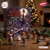 Front view of The Nightmare Before Christmas Resin Advent Calendar 2026 box with 24 collectible figures.