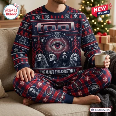 Tool Band Christmas Sweater and Jogger Pants Set