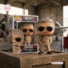 Front view of the Top Gun Viper Tom Skerritt Collectible Vinyl Figure beside its illustrated box.