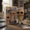 Front view of the Top Gun Viper Tom Skerritt Collectible Vinyl Figure standing beside its box.