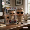 Front view of the Top Gun Viper Tom Skerritt Collectible Vinyl Figure standing beside its branded packaging box.
