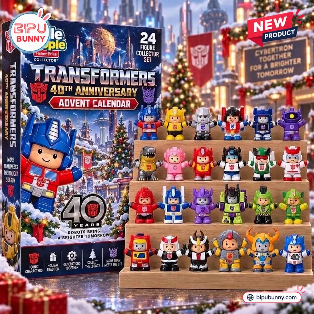 Transformers 40th Anniversary Collectible Advent Calendar Transformers 40th Anniversary Collectible Advent Calendar