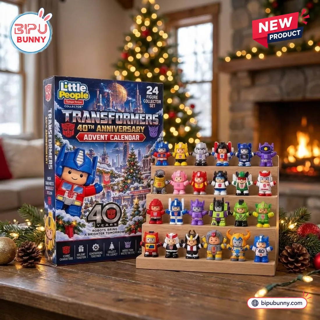 Transformers 40th Anniversary Collectible Advent Calendar Transformers 40th Anniversary Collectible Advent Calendar
