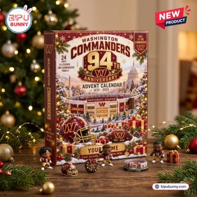 Washington Commanders 94th Anniversary Personalized Advent Calendar