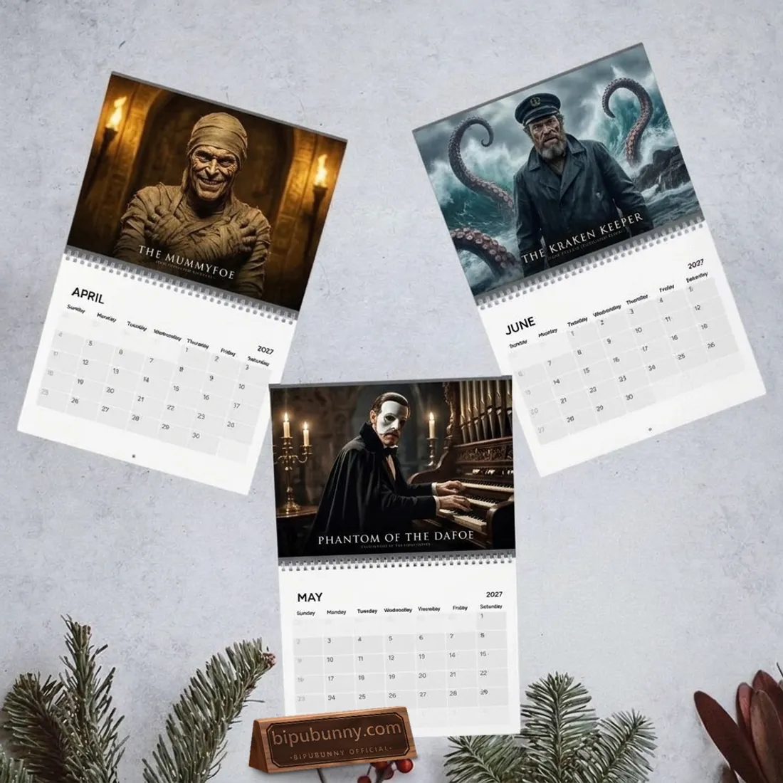 Willem Dafoe Classic Horror Monsters & Folklore 2027 Wall Calendar Willem Dafoe Classic Horror Monsters & Folklore 2027 Wall Calendar