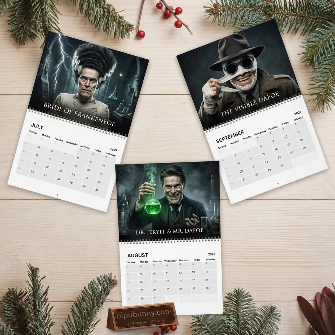 Willem Dafoe Classic Horror Monsters & Folklore 2027 Wall Calendar Willem Dafoe Classic Horror Monsters & Folklore 2027 Wall Calendar