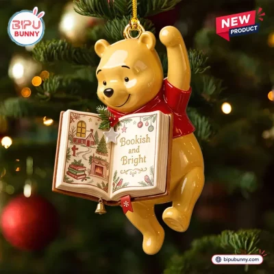 Winnie the Pooh Bookish and Bright Christmas Ornament