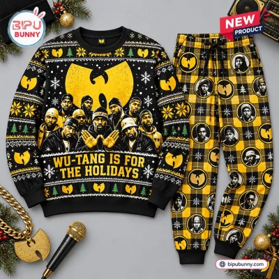 Wu-Tang Clan Sweater and Jogger Pants Set